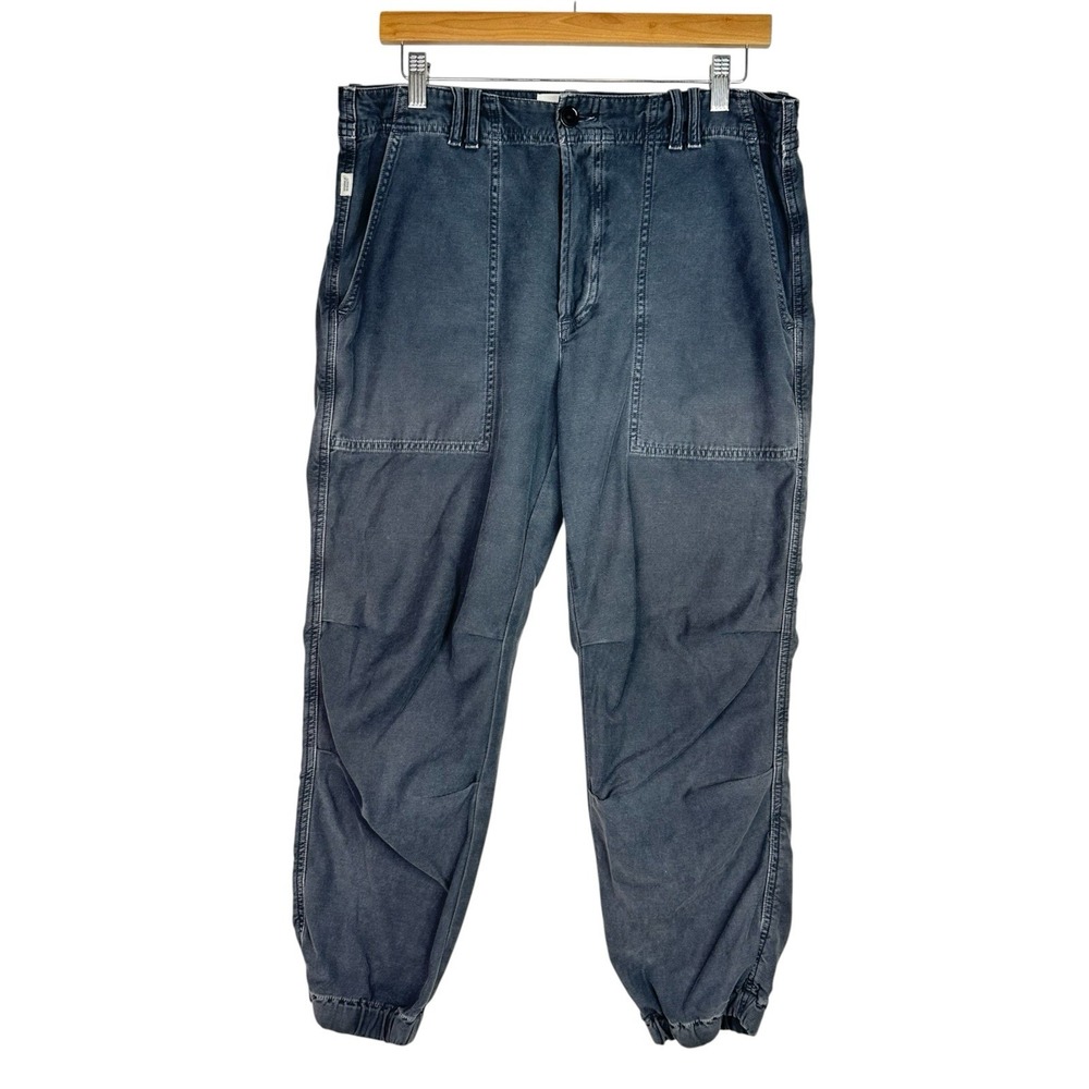 Citizens of Humanity Agni Utility Pants 30 Faded Black Cargo Jogger Made USA